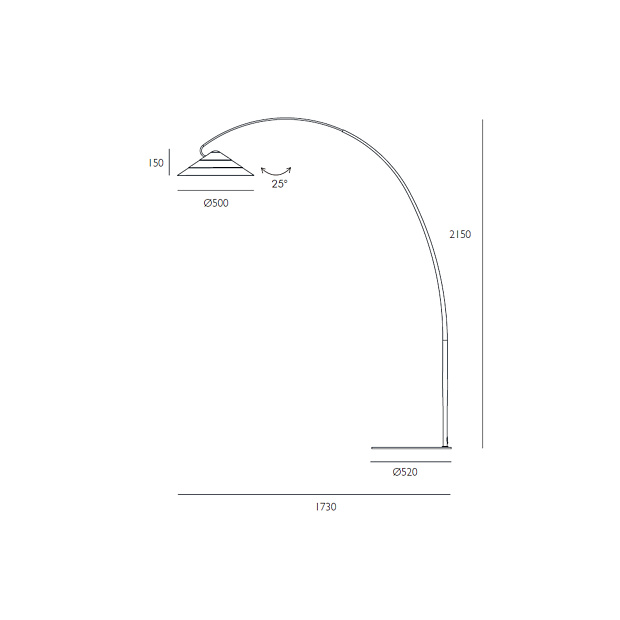 Skarlat  RLL8108 35W BK 3000K