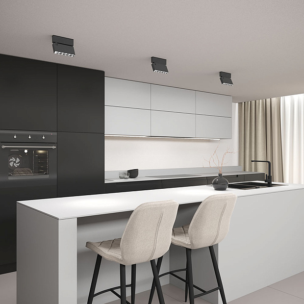 Skarlat  RSLC78034 6×2W BK 4000K