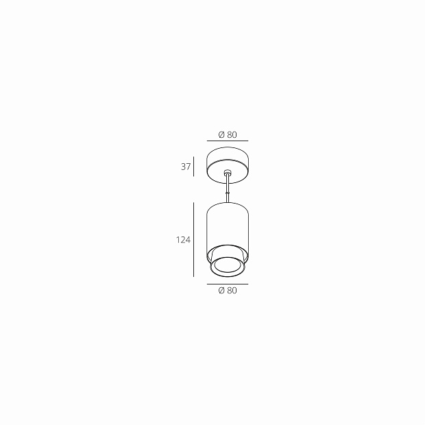 Skarlat  RHL7778 15W WH+BK 4000K