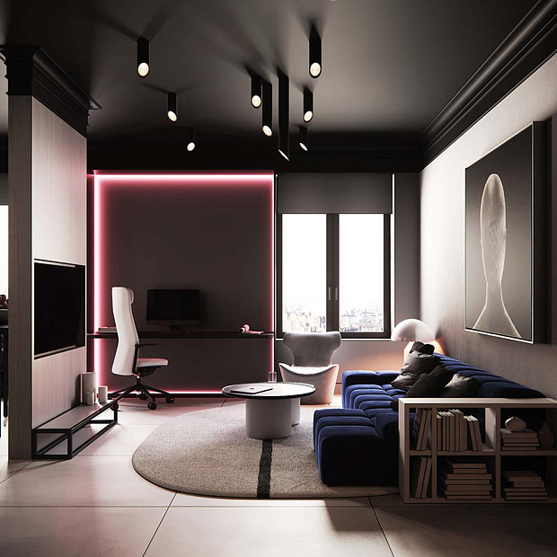 Skarlat  RSLC78008-50 7W WH+GD 3000K