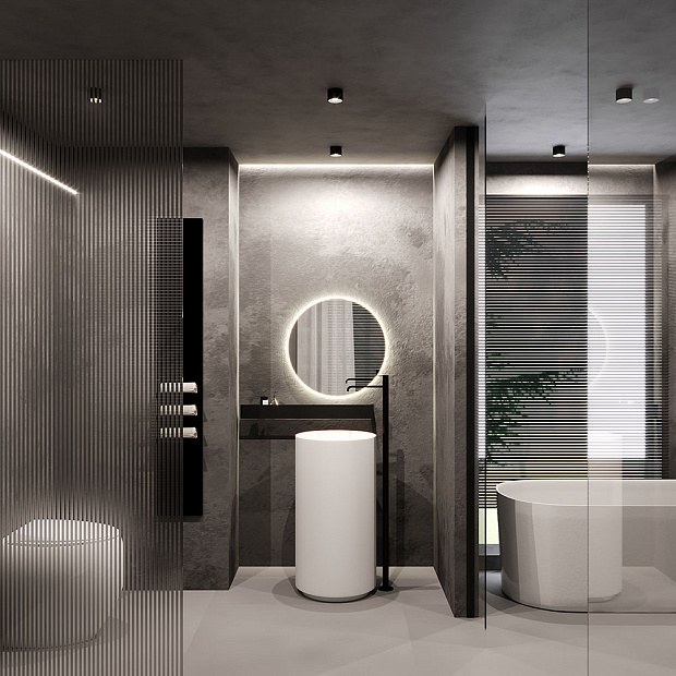 Skarlat RSLC78030 15W BK+WH 3000K