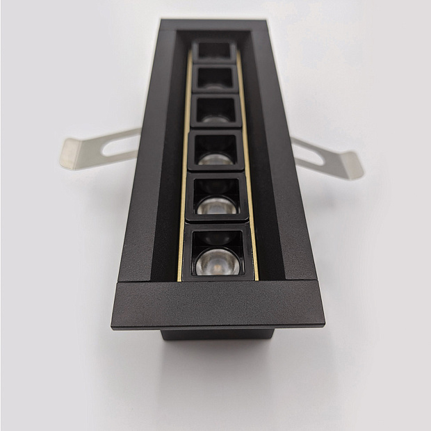 Skarlat  RSL74165 6×2W BK+GD 3000K