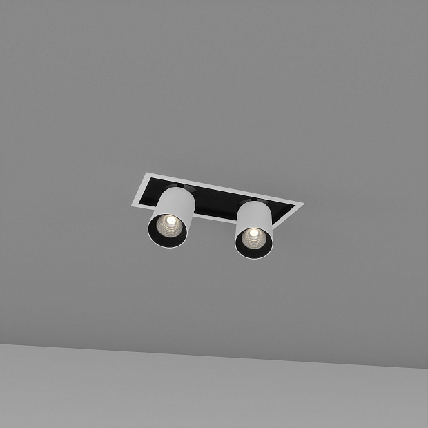 Skarlat  RGL7117-2 2×12W WH+BK 4000K