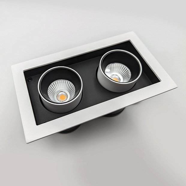 Skarlat  RGL7117-2 2×12W WH+BK 4000K