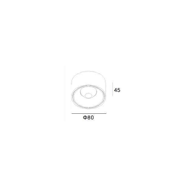 Skarlat RSLC78030 15W WH 4000K