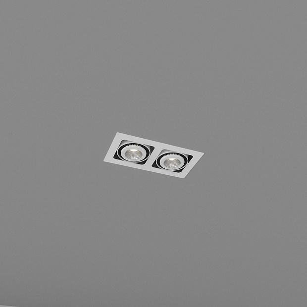 Skarlat  RGL7115-2 2×12W WH+BK 3000K