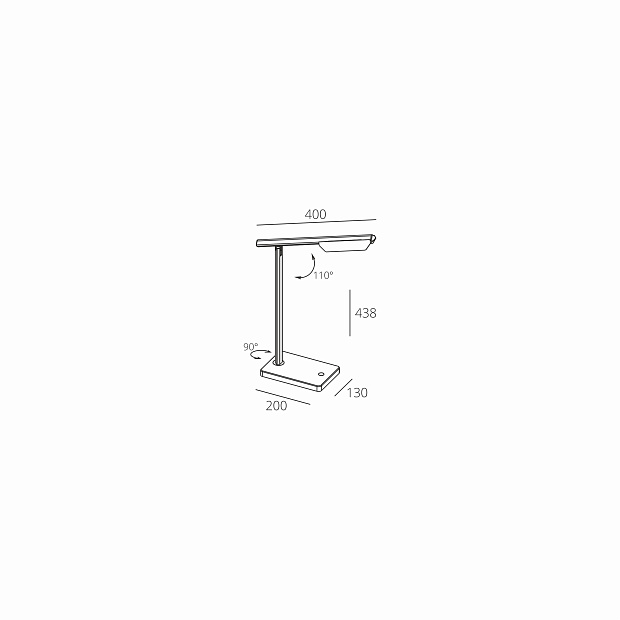 Skarlat RTD3002 12W BK 3000K