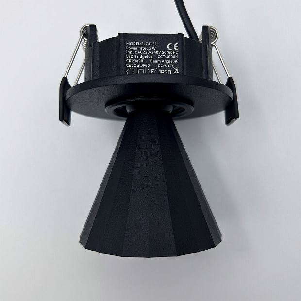 Skarlat  RSL74131 7W BK 4000K