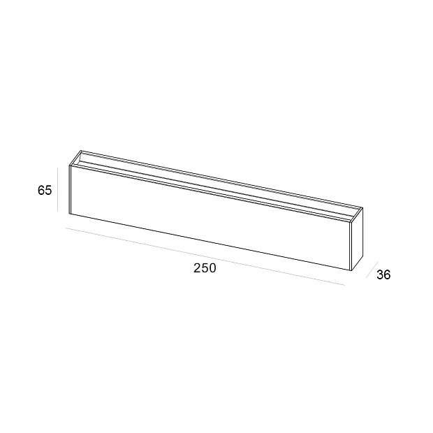 Skarlat  RWLB098 7W WH 4000K