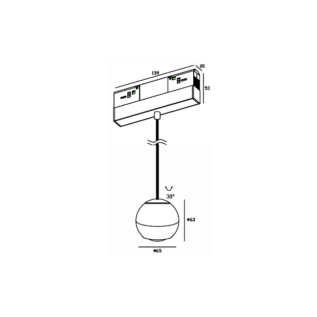Skarlat RGD2018 6W BK 4000K