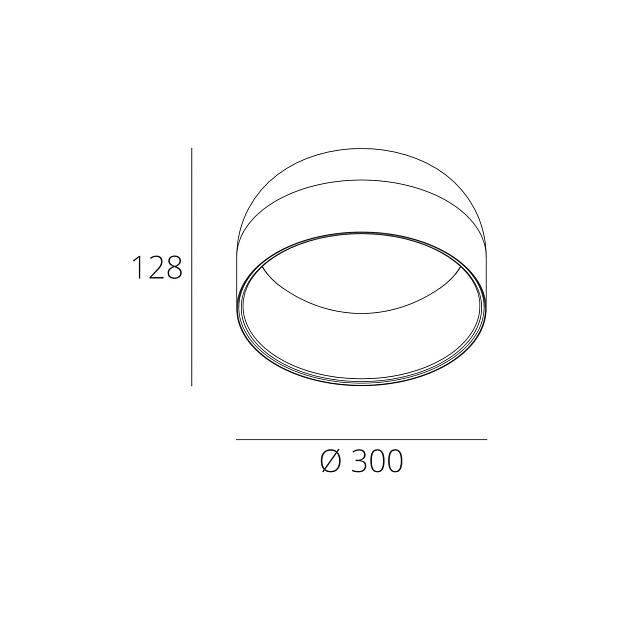 Skarlat RDLC79027 20W BK+WH 3000K