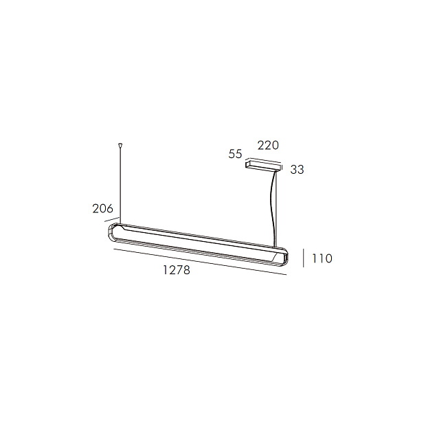 Skarlat  RHL77017 35W WH+BK 3000K