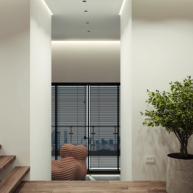 Skarlat  RSL74090-1 1×10W WH+BK 4000K