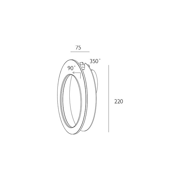 Skarlat  RWLB082 5W WH 4000K