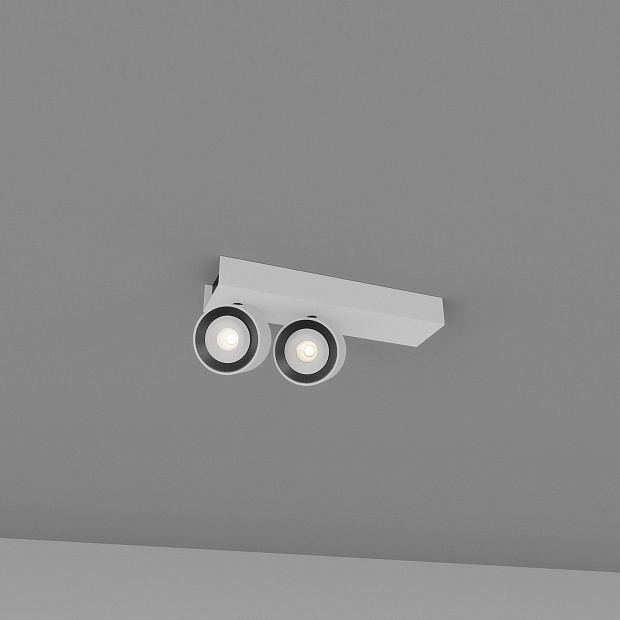 Skarlat  RSLC74126-2 2×7W WH+BK 3000K