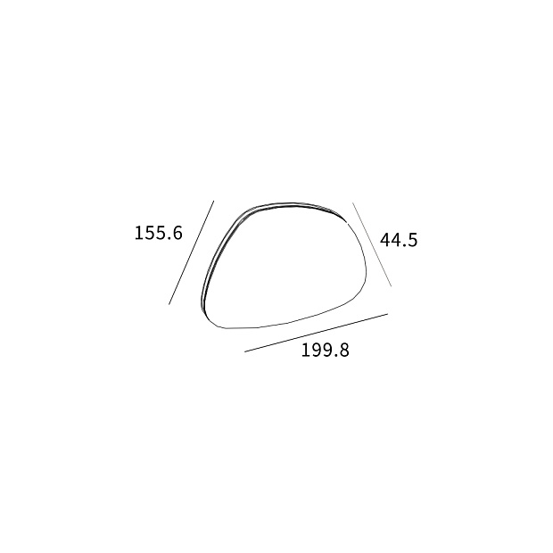 Skarlat  RWLB104 10W BK 4000K