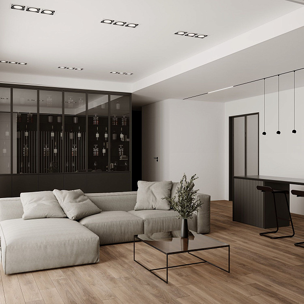 Skarlat  RGL7115-3 3×12W WH+BK 4000K