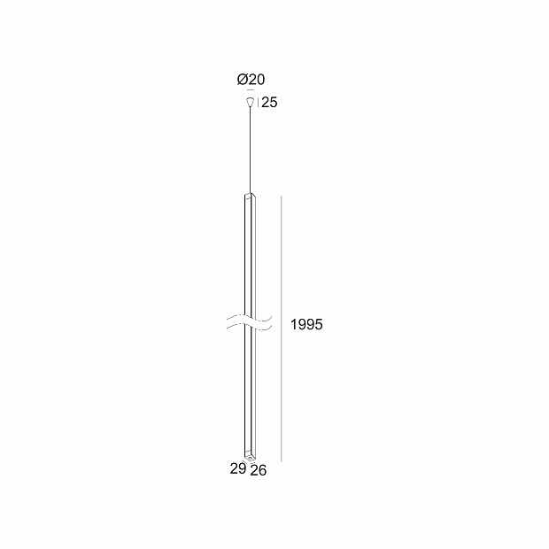 Skarlat  RHL77008 40W BK 4000K