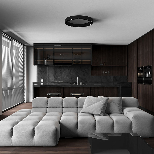 Skarlat  RSLC74107 10×3W BK 4000K