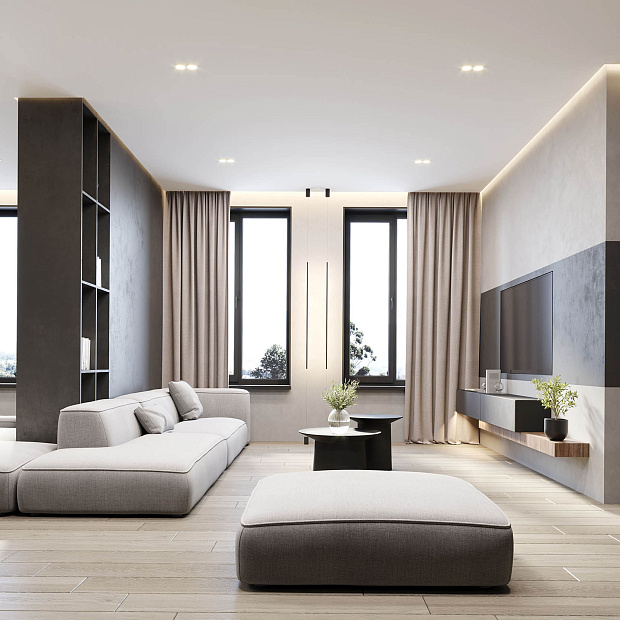 Skarlat  RHL7737 12W BK 3000K