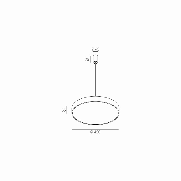 Skarlat  RHL73029 40W WH 4000K