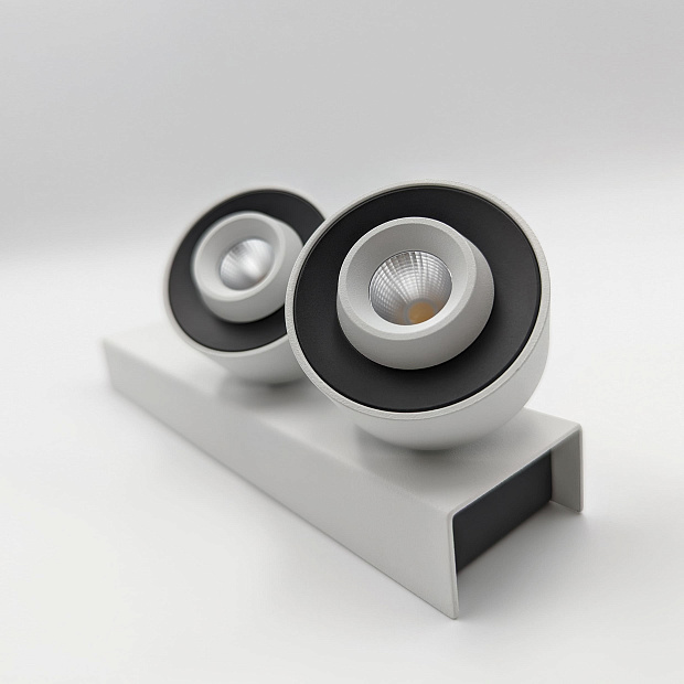 Skarlat  RSLC74126-2 2×7W WH+BK 4000K