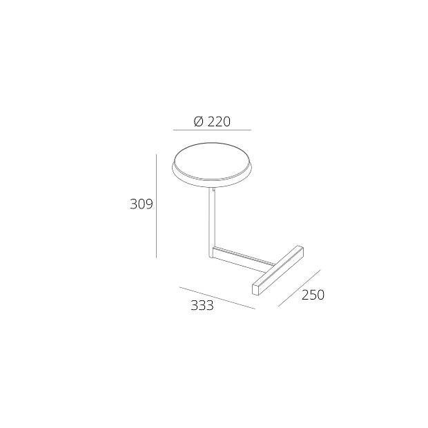 Skarlat RTD3011 24W BR 4000K