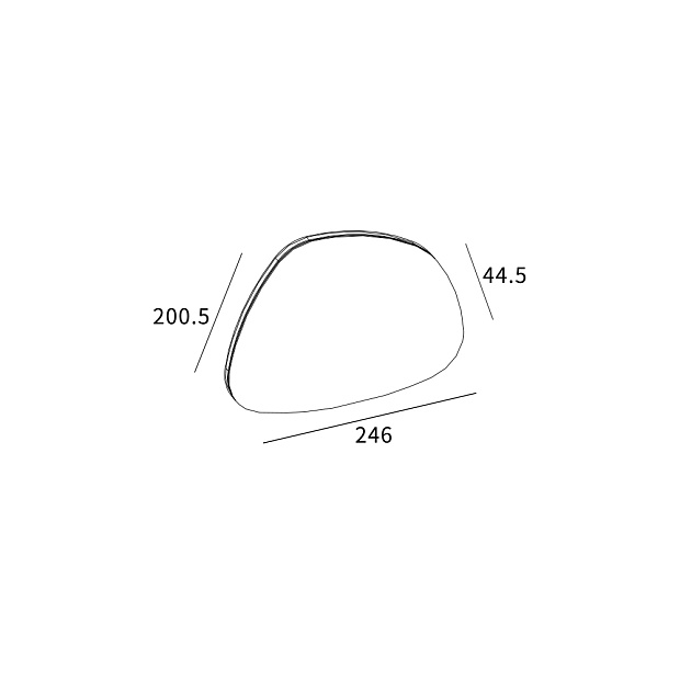 Skarlat  RWLB105 15W BK 4000K