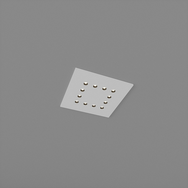 Skarlat  RSLC78063 12×1.5W WH+BK 3000K